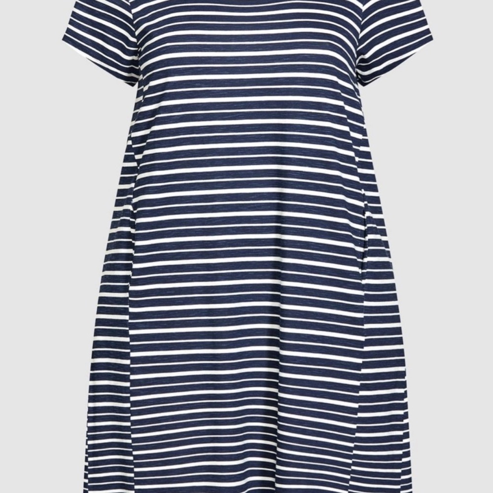 Hello Sunshine dress by Zim & Zoe plus size
30/32 (AVENUE) striped navy/white
